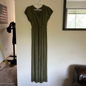 Baltic Born, Bridesmaid, olive green, long
